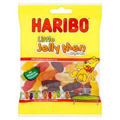 Picture of Haribo Little Jelly Men Bags 100g (2x12) x24